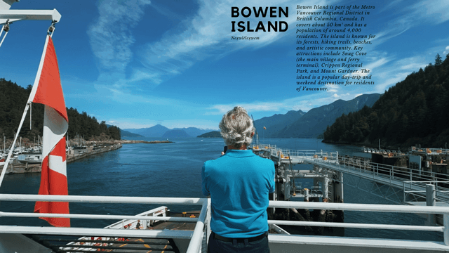 Bowen Island Drone Journey